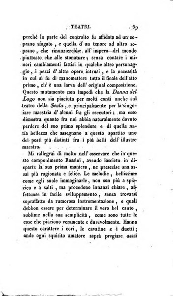 Lo spettatore lombardo, o sia Miscellanea scelta d'articoli di letteratura, di filosofia, di scienze scritti e successivamente pubblicati da Francesco Pezzi in vari giornali dal 1809 al 1821