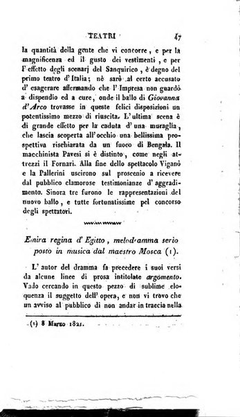 Lo spettatore lombardo, o sia Miscellanea scelta d'articoli di letteratura, di filosofia, di scienze scritti e successivamente pubblicati da Francesco Pezzi in vari giornali dal 1809 al 1821