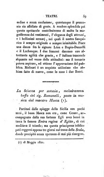 Lo spettatore lombardo, o sia Miscellanea scelta d'articoli di letteratura, di filosofia, di scienze scritti e successivamente pubblicati da Francesco Pezzi in vari giornali dal 1809 al 1821