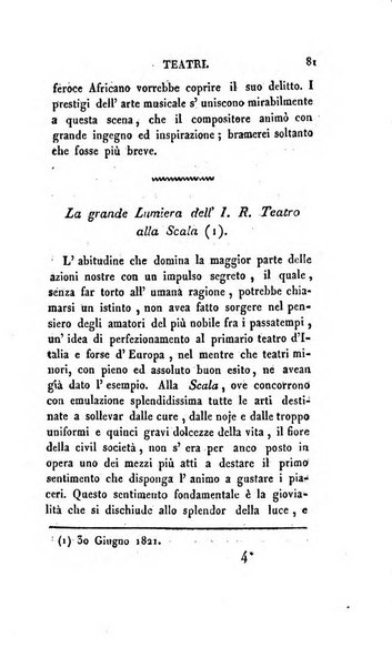 Lo spettatore lombardo, o sia Miscellanea scelta d'articoli di letteratura, di filosofia, di scienze scritti e successivamente pubblicati da Francesco Pezzi in vari giornali dal 1809 al 1821