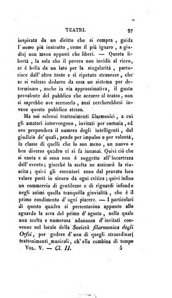 Lo spettatore lombardo, o sia Miscellanea scelta d'articoli di letteratura, di filosofia, di scienze scritti e successivamente pubblicati da Francesco Pezzi in vari giornali dal 1809 al 1821