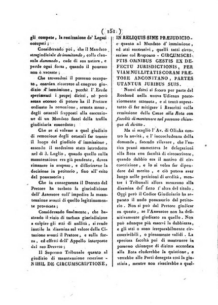 Giornale del Foro o Raccolta delle decisioni e massime più importanti dei supremi tribunali di Roma dal 1825 al 1828