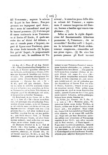 Giornale del Foro o Raccolta delle decisioni e massime più importanti dei supremi tribunali di Roma dal 1825 al 1828