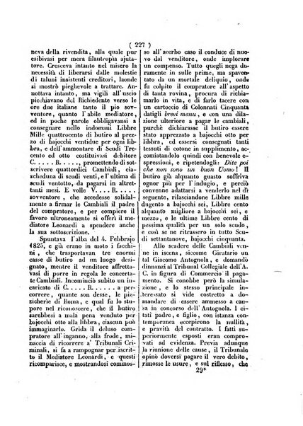 Giornale del Foro o Raccolta delle decisioni e massime più importanti dei supremi tribunali di Roma dal 1825 al 1828