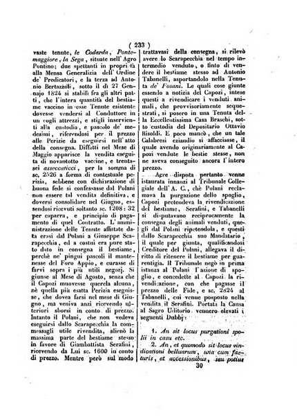 Giornale del Foro o Raccolta delle decisioni e massime più importanti dei supremi tribunali di Roma dal 1825 al 1828