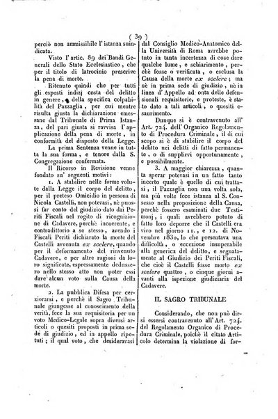 Giornale del foro ove si raccolgono le decisioni e le massime più importanti..