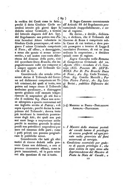 Giornale del foro ove si raccolgono le decisioni e le massime più importanti..