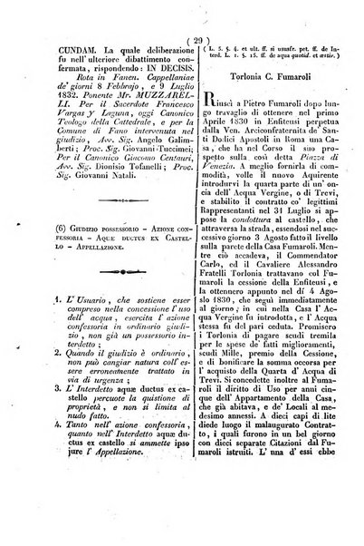 Giornale del foro ove si raccolgono le decisioni e le massime più importanti..