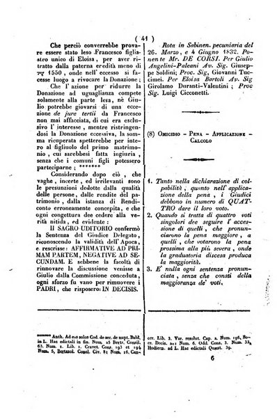 Giornale del foro ove si raccolgono le decisioni e le massime più importanti..