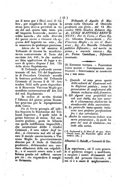 Giornale del foro ove si raccolgono le decisioni e le massime più importanti..