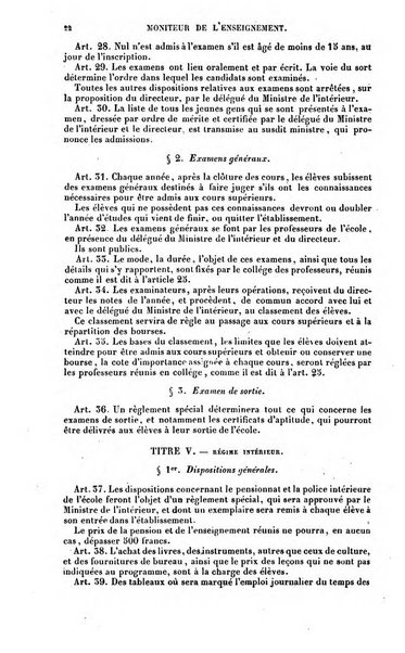 Moniteur de l'enseignement de la littérature et des sciences en Belgique