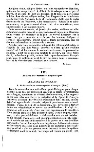 Moniteur de l'enseignement de la littérature et des sciences en Belgique