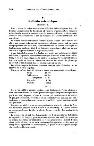 Moniteur de l'enseignement de la littérature et des sciences en Belgique