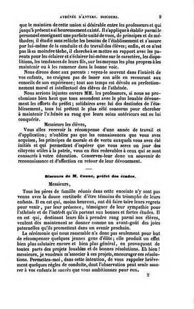 Moniteur de l'enseignement de la littérature et des sciences en Belgique