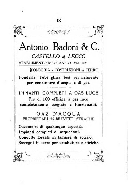 Indicatore tecnico commerciale delle Officine gas - elettricità - telefoni d'Italia