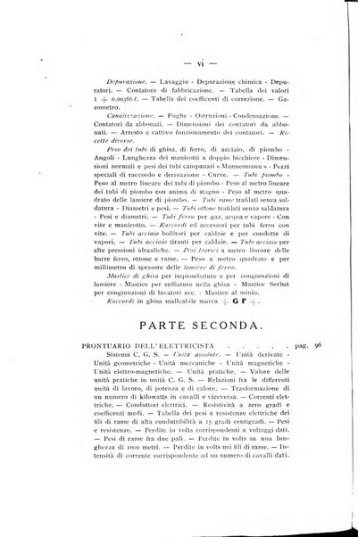 Indicatore tecnico commerciale delle Officine gas - elettricità - telefoni d'Italia