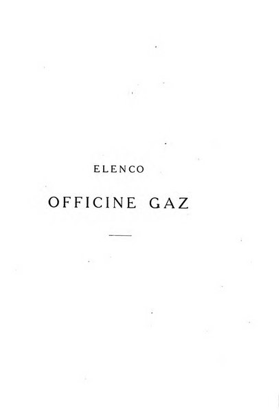 Indicatore tecnico commerciale delle Officine gas - elettricità - telefoni d'Italia