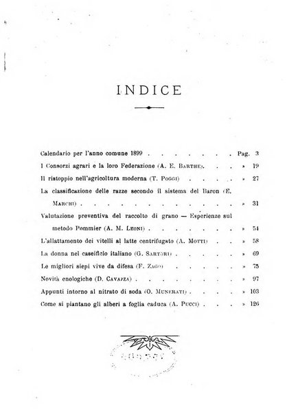 Almanacco del giornale di agricoltura L'Italia agricola