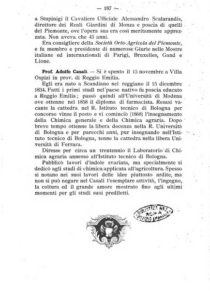 Almanacco del giornale di agricoltura L'Italia agricola