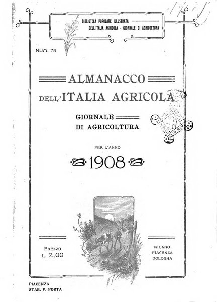 Almanacco del giornale di agricoltura L'Italia agricola