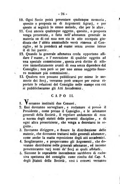 Società di Agricoltura Jesina. Annali ed Atti