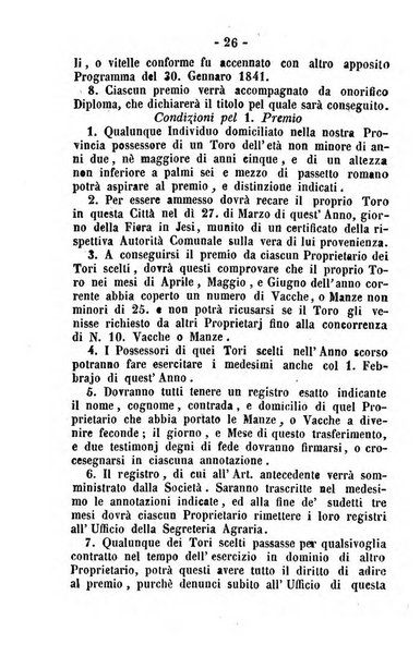 Società di Agricoltura Jesina. Annali ed Atti