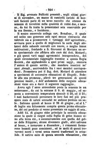 Società di Agricoltura Jesina. Annali ed Atti