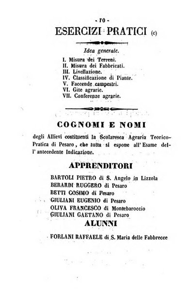 Società di Agricoltura Jesina. Annali ed Atti