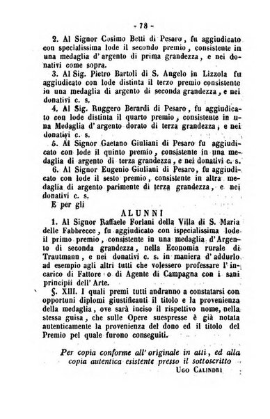 Società di Agricoltura Jesina. Annali ed Atti