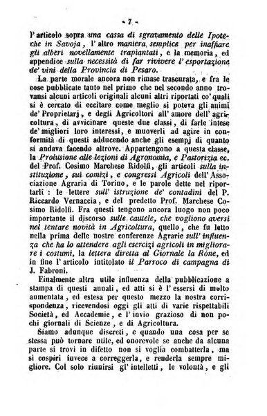 Società di Agricoltura Jesina. Annali ed Atti