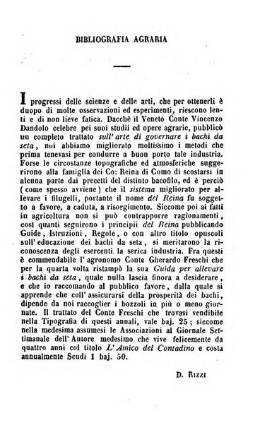 Società di Agricoltura Jesina. Annali ed Atti