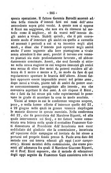 Società di Agricoltura Jesina. Annali ed Atti