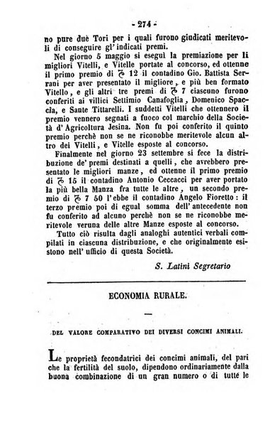 Società di Agricoltura Jesina. Annali ed Atti