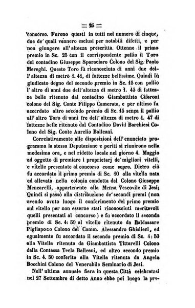 Società di Agricoltura Jesina. Annali ed Atti