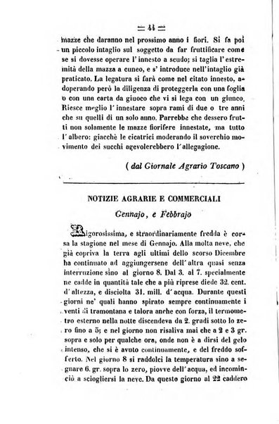 Società di Agricoltura Jesina. Annali ed Atti