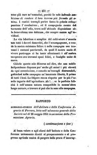 Società di Agricoltura Jesina. Annali ed Atti