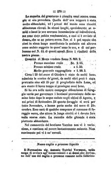 Società di Agricoltura Jesina. Annali ed Atti