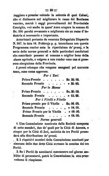 Società di Agricoltura Jesina. Annali ed Atti