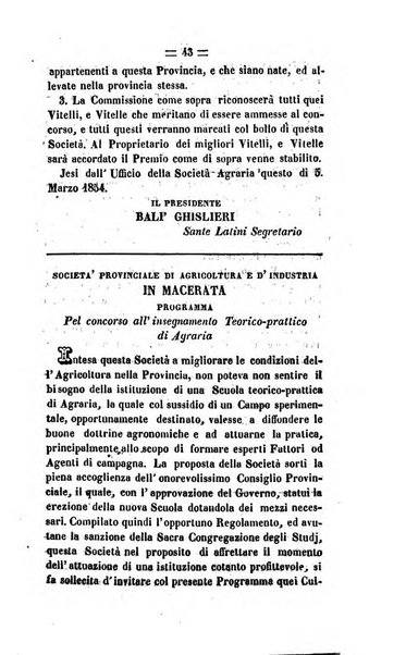 Società di Agricoltura Jesina. Annali ed Atti