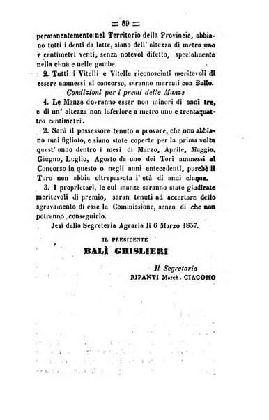 Società di Agricoltura Jesina. Annali ed Atti