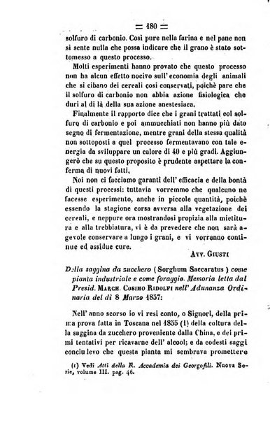 Società di Agricoltura Jesina. Annali ed Atti