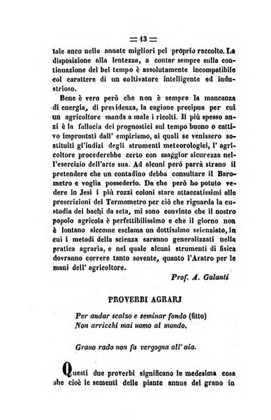 Società di Agricoltura Jesina. Annali ed Atti