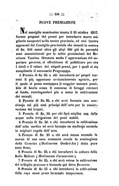 Società di Agricoltura Jesina. Annali ed Atti