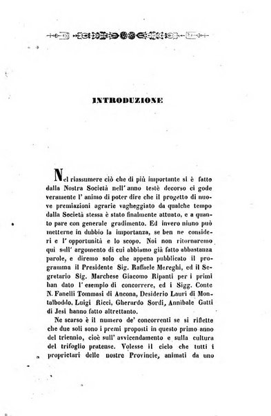 Società di Agricoltura Jesina. Annali ed Atti