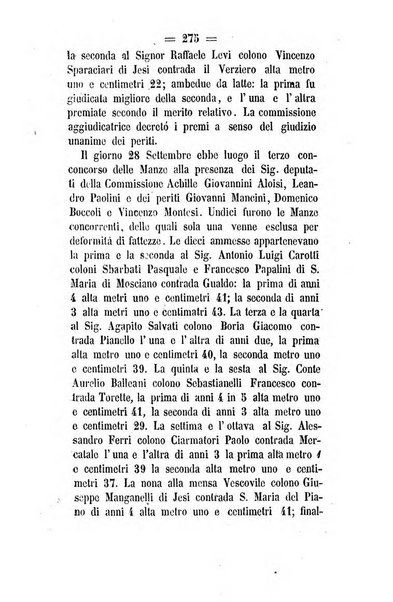 Società di Agricoltura Jesina. Annali ed Atti