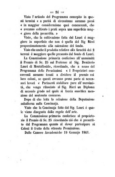 Società di Agricoltura Jesina. Annali ed Atti