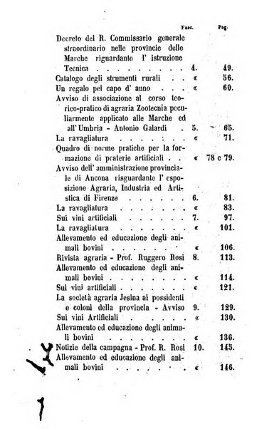 Società di Agricoltura Jesina. Annali ed Atti