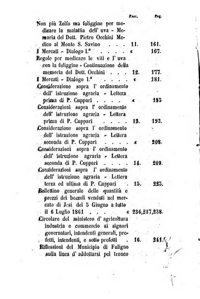 Società di Agricoltura Jesina. Annali ed Atti