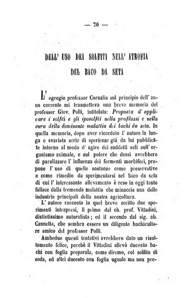 Società di Agricoltura Jesina. Annali ed Atti