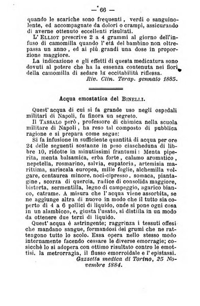 Il Monitore terapeutico raccolta mensile di rimedi nuovi e ricette